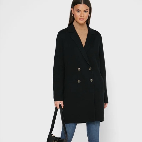 Banana republic Black sweater coat, XS - Picture 1 of 12